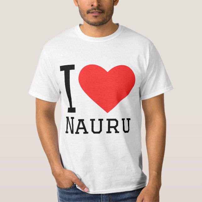 Camiseta Amo Nauru (Anverso)