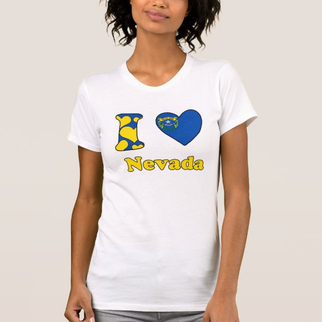 Camiseta Amo Nevada (Anverso)