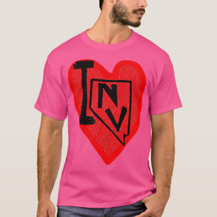 Camiseta Amo Nevada I Heart Nevada