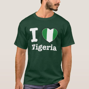 Camiseta amo Nigeria
