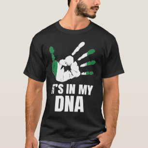 Camiseta Amo Nigeria Orgullo Nigeriano Está En Mi ADN Niger
