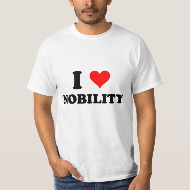Camiseta Amo nobleza (Anverso)