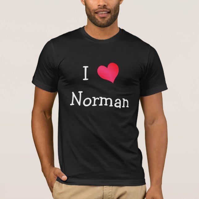 Camiseta Amo Norman (Anverso)