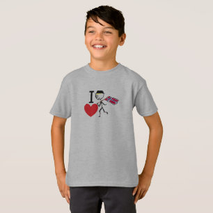 Camiseta Amo Noruega