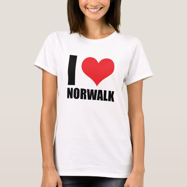 Camiseta Amo Norwalk (Anverso)