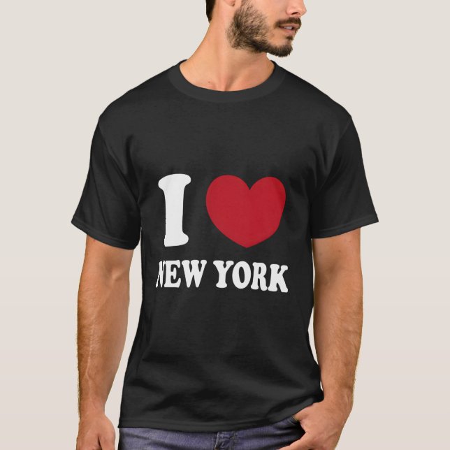 Camiseta Amo Nueva York (Anverso)