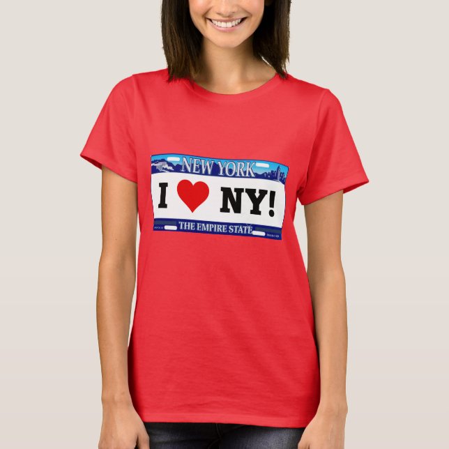 Camiseta Amo Nueva York (Anverso)