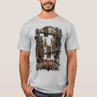 Camiseta Amo Nueva York Brooklyn Soul