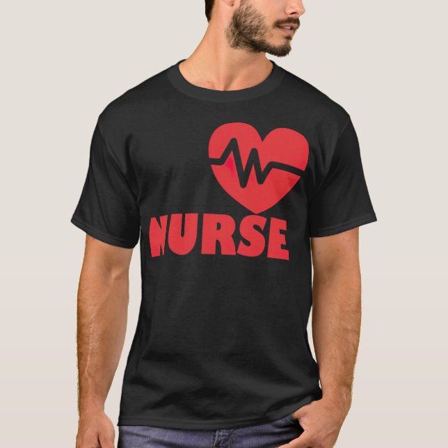 Camiseta Amo NURSE (7) krankenhaus (Anverso)