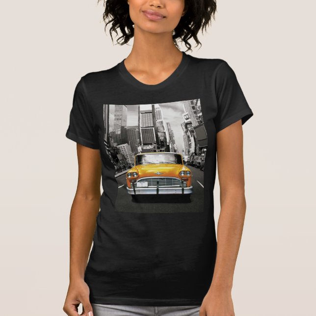 Camiseta Amo NYC - taxi de Nueva York (Anverso)