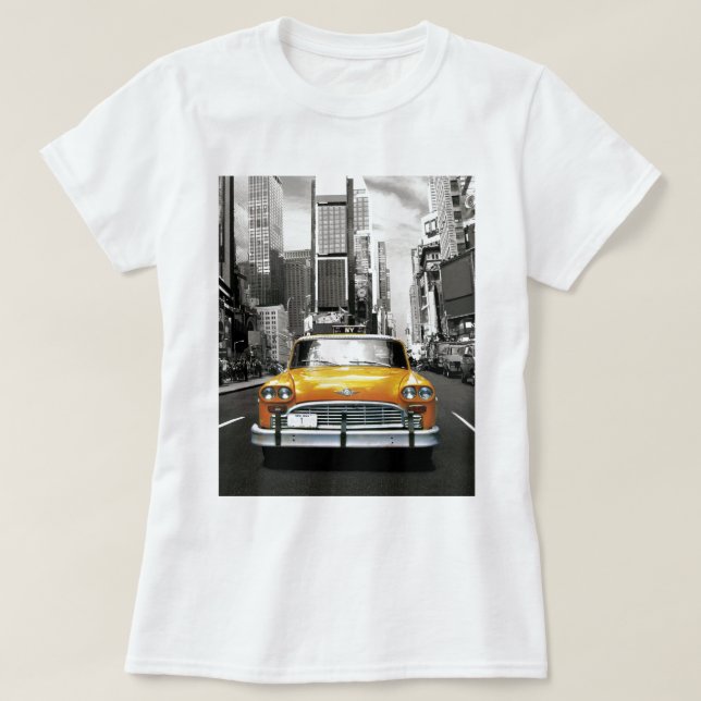 Camiseta Amo NYC - taxi de Nueva York (Diseño del anverso)