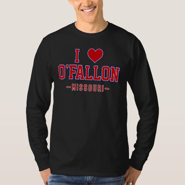 Camiseta Amo O'fallon Missouri (Anverso)