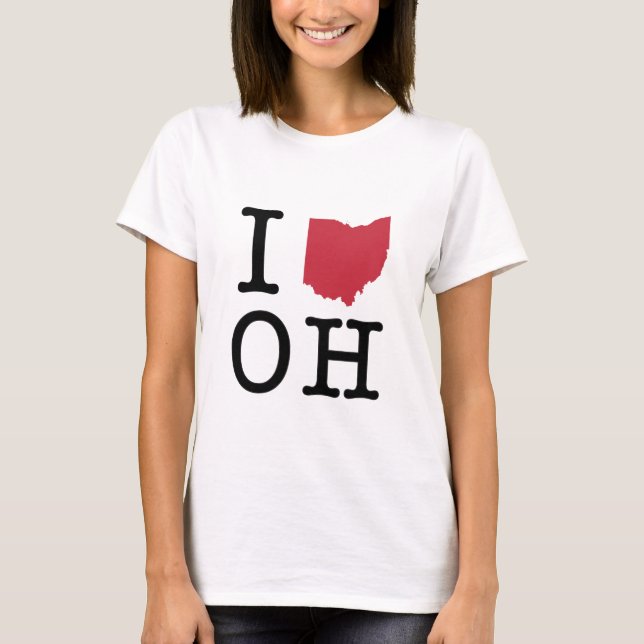 Camiseta Amo Ohio (Anverso)