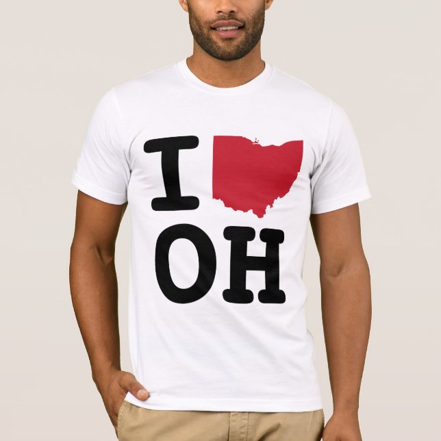 Camiseta Amo Ohio (Anverso)