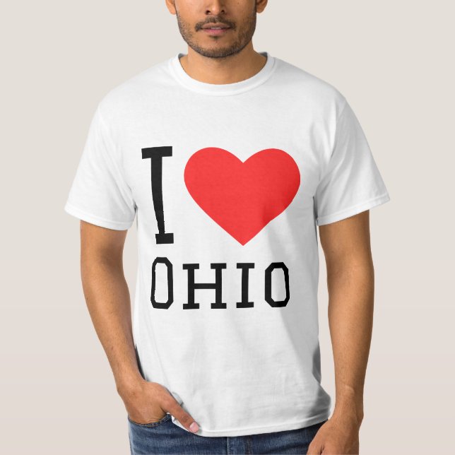 Camiseta Amo Ohio (Anverso)