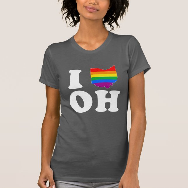 CAMISETA AMO OHIO GAY - BLANCO - .PNG (Anverso)