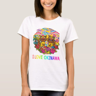 Camiseta Amo Okinawa Shiisha サ 沖 縄 T-Shirt
