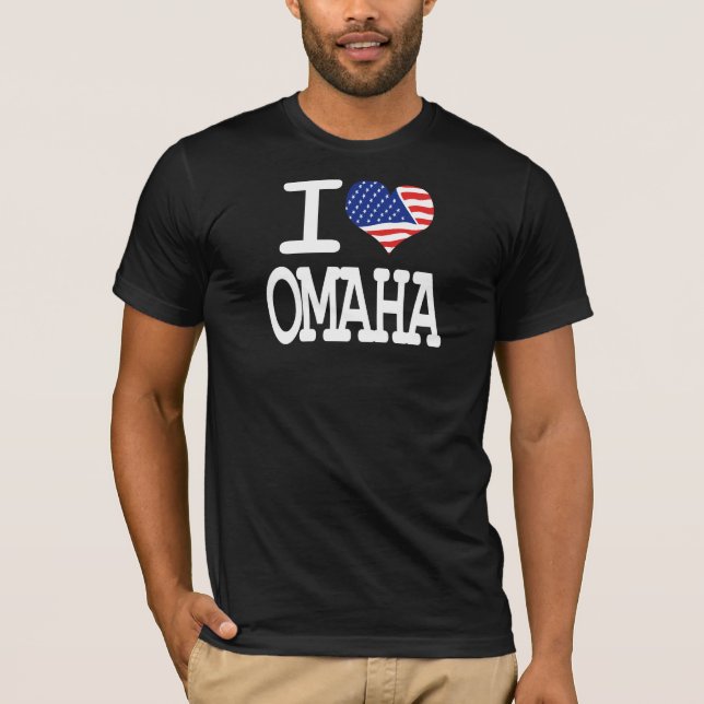Camiseta Amo Omaha (Anverso)