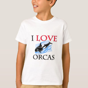 Camiseta Amo orcas