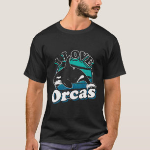 Camiseta Amo Orcas Orca