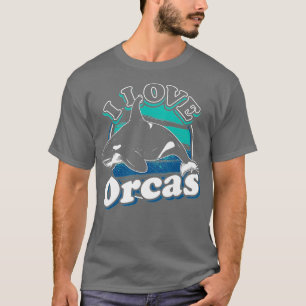 Camiseta Amo Orcas Orca