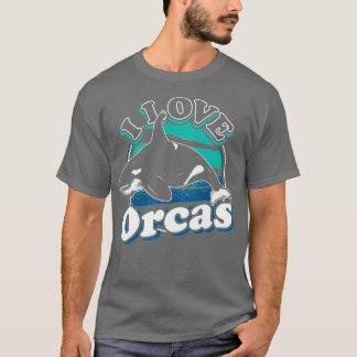 Camiseta Amo Orcas Orca