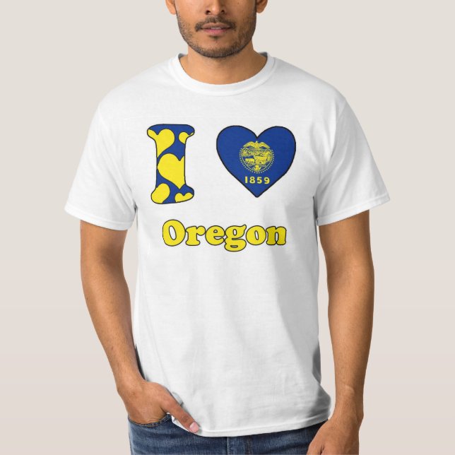 Camiseta Amo Oregón (Anverso)