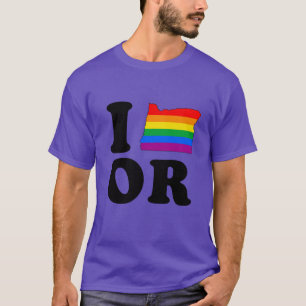CAMISETA AMO OREGON GAY