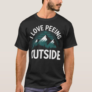 Camiseta Amo Orinar Fuera Montañas