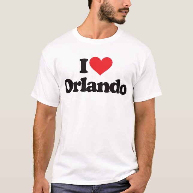 Camiseta Amo Orlando (Anverso)
