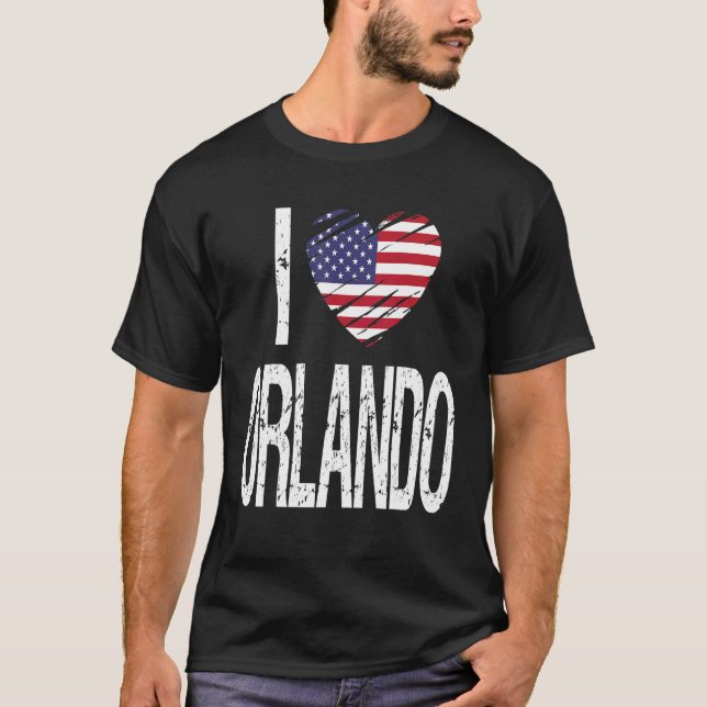 Camiseta Amo Orlando (Anverso)