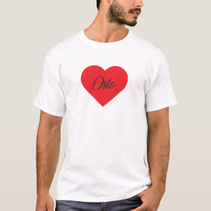Camiseta Amo Oslo - Noruega