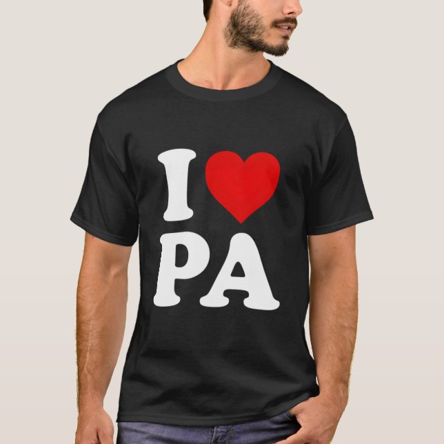 Camiseta Amo Pa He Pennsylvania (Anverso)