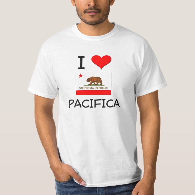 Camiseta Amo PACIFICA California (Anverso)