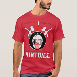 Camiseta Amo Paintball Deportes de Softair