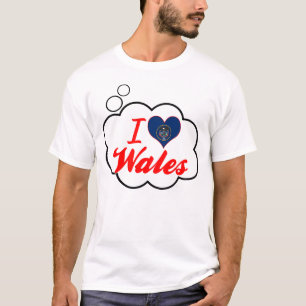 Camiseta Amo País de Gales, Utah