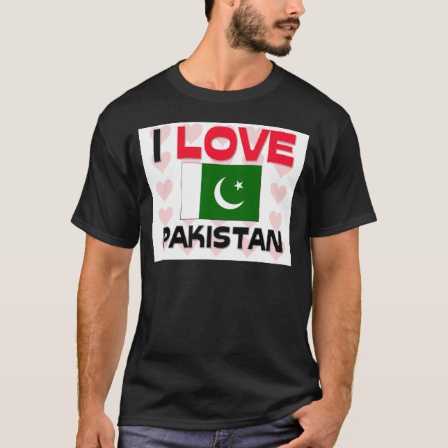 Camiseta Amo Pakistán (Anverso)