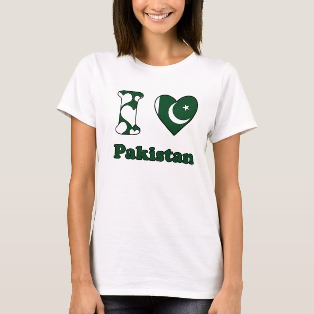 Camiseta Amo Pakistán (Anverso)