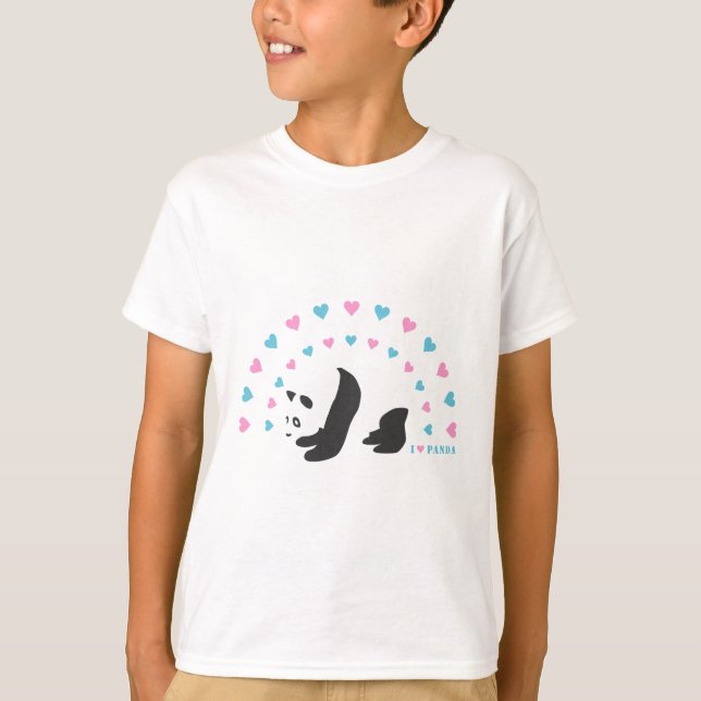 Camiseta Amo Panda (Anverso)