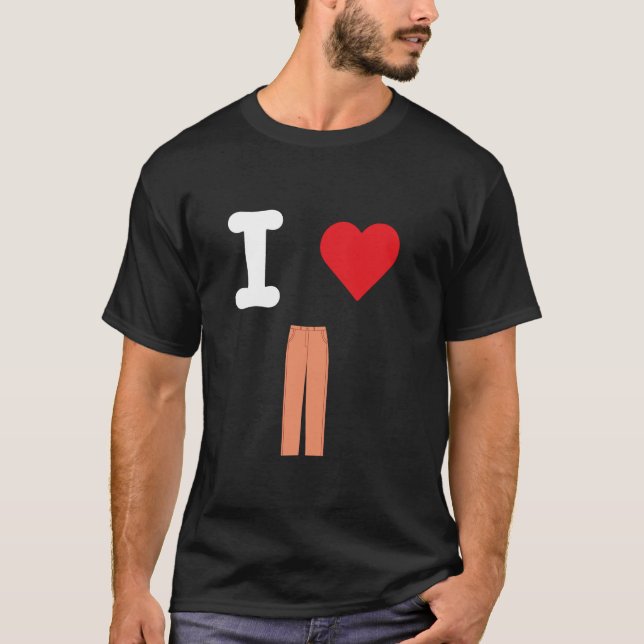 Camiseta Amo Pantalones Pantaloons Br (Anverso)