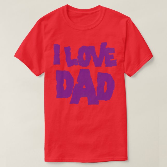 Camiseta Amo Papá (Diseño del anverso)