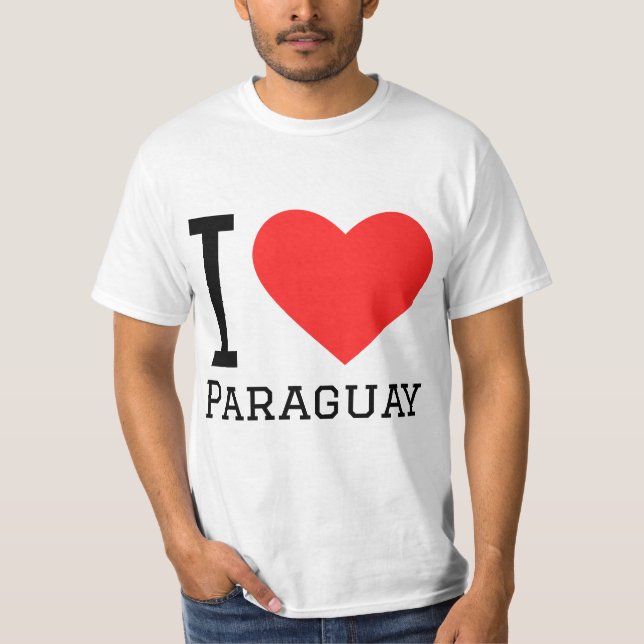 Camiseta Amo Paraguay (Anverso)