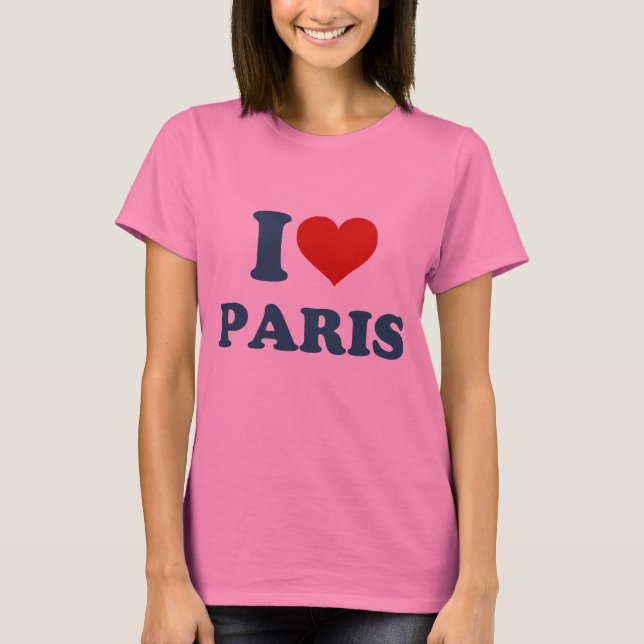 Camiseta Amo París (Anverso)