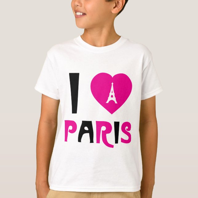 Camiseta Amo París (Anverso)