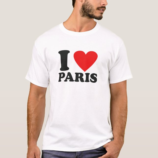 Camiseta Amo París (Anverso)