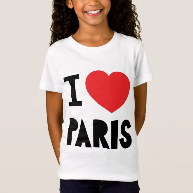 Camiseta Amo París (Anverso)