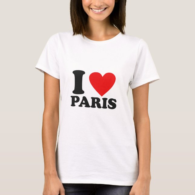 Camiseta Amo París (Anverso)