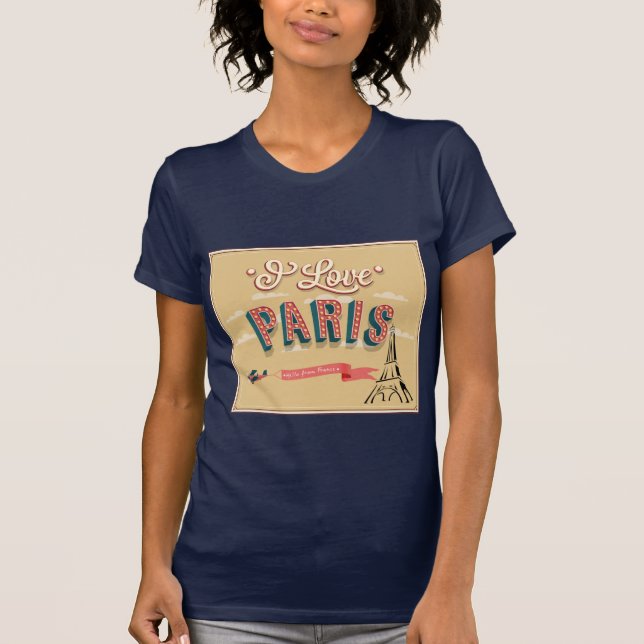 Camiseta Amo París (Anverso)