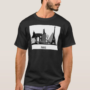 Camiseta Amo París Torre Eiffel Francia