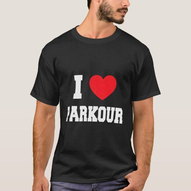 Camiseta Amo Parkour (Anverso)